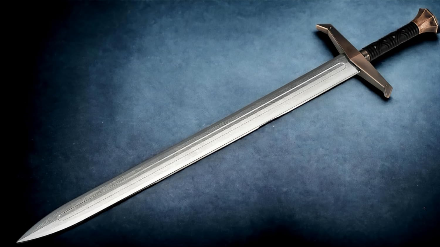 Wilora Excalibur Training Sword - ABS Plastic, Realistic Medieval Practice Sword image number 1