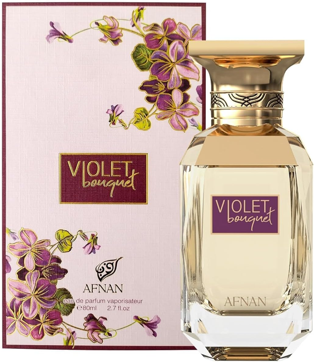 Afnan Violet Bouquet Eau De Parfum for Women 80 Ml image number 6