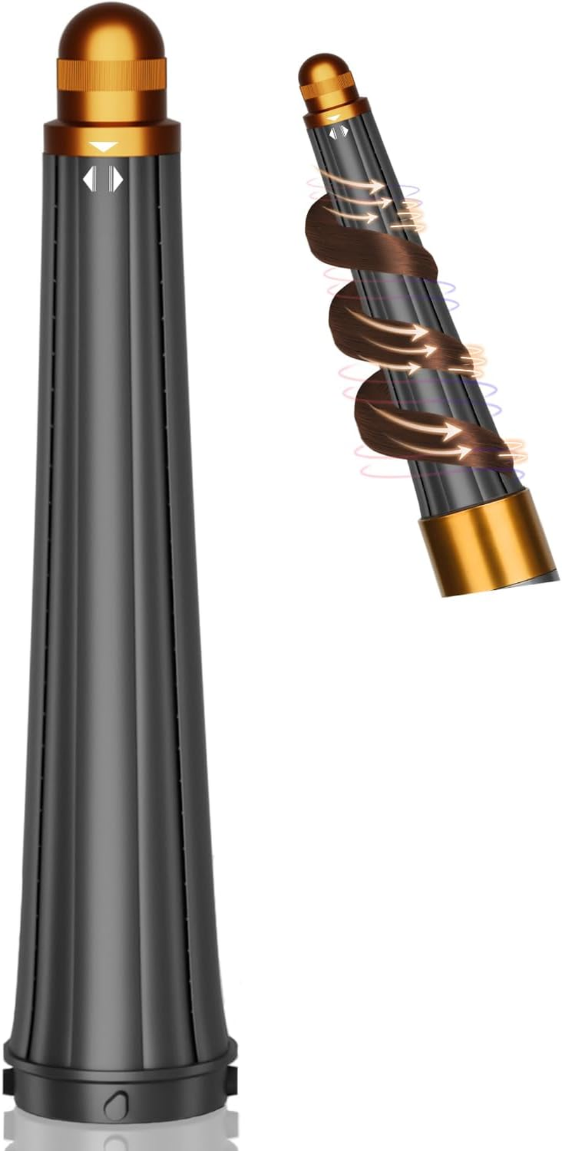 PUREGUST 0.78In-1.4In/ 20MM-36MM Long Barrels Attachment for Dyson Airwrap HS01 HS05 Accessories, Auto-Wrap Curling Iron Curlers for Professional Barrels Curl and Wave Curl Hair Gold image number 5