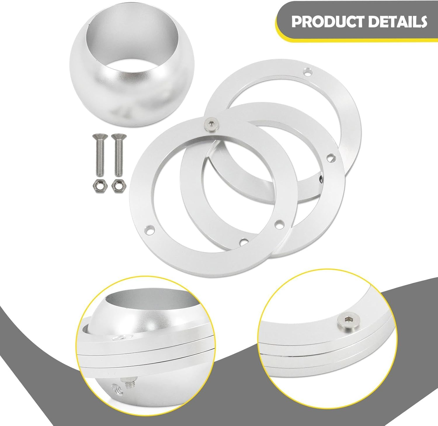 NITAGO Steering Column Swivel Floor Mount Replacement Replaces Parts Universal image number 4