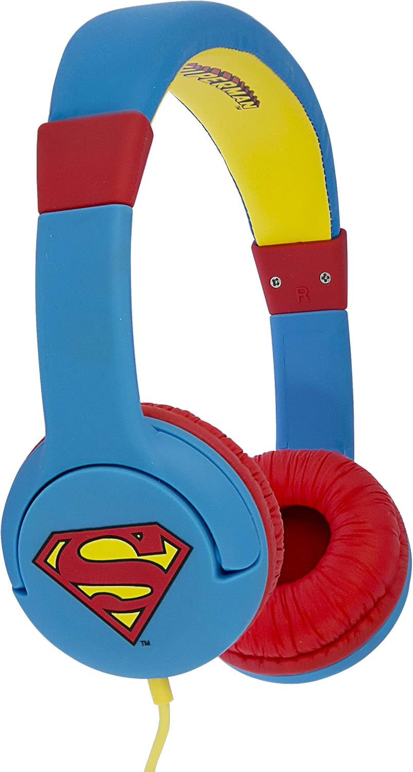 OTL OTL8236 Superman Man of Steel Junior Headphones, Multicolor image number 4