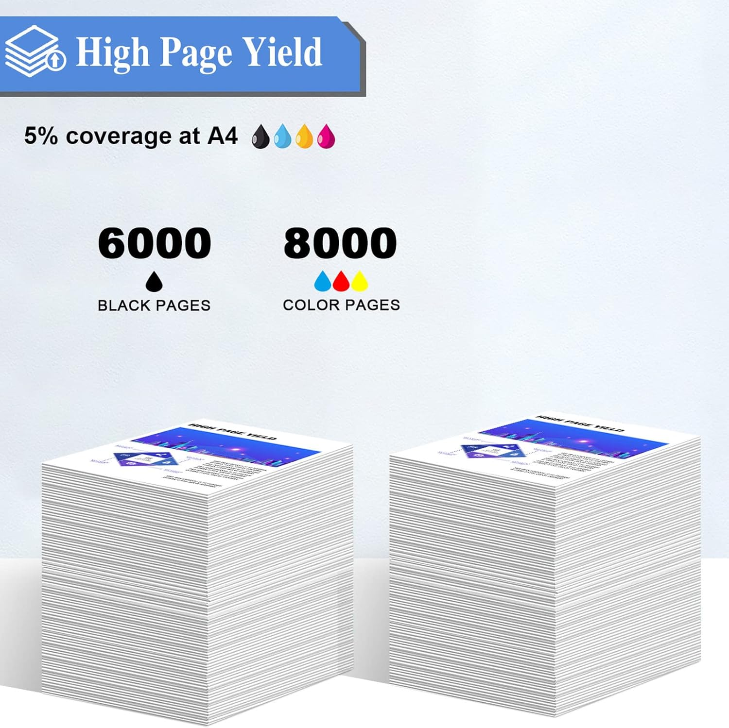 Bottled Ink Compatible Refill Ink Bottle Replacement for HP 31 32XL Ink Bottle Multipack Compatible with HP Smart Tank 355 555 559 570 655 450 455 457 (4 Pack, Black/Cyan/Magenta/Yellow) image number 5