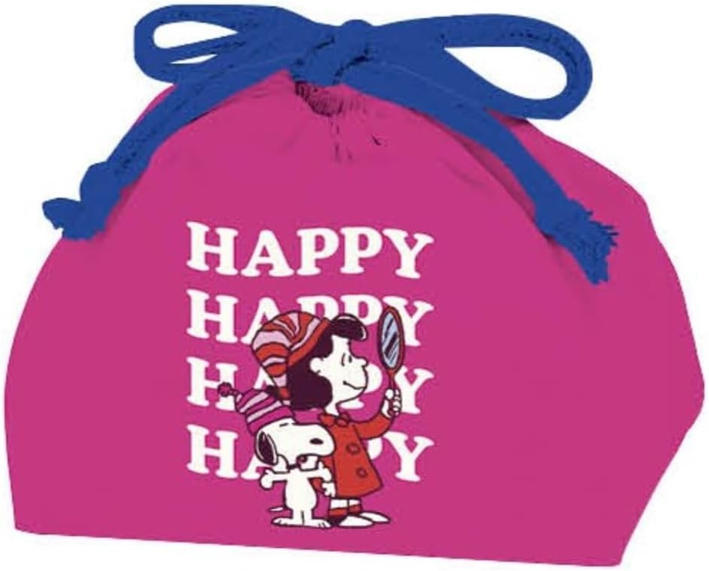Peanuts Snoopy Lunch Series SLL-1004 Beanie Lunch Bag, Approx. 10.8 X 4.5 X 6.1 Inches (275 X 115 X 155 Mm) image number 1