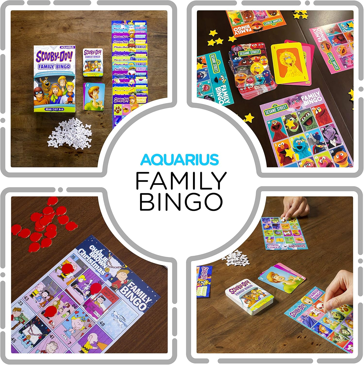 Aquarius Scooby Doo Family Bingo Game image number 6