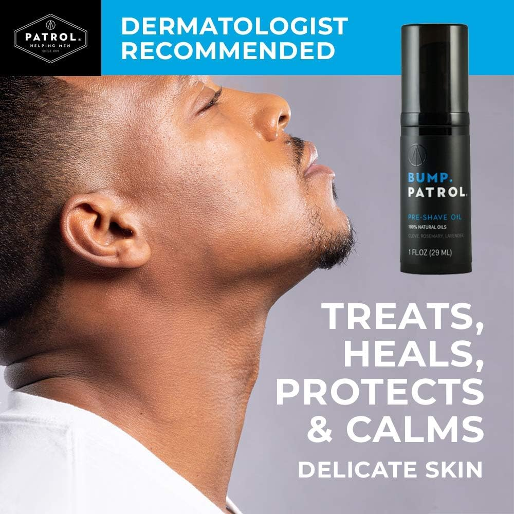 Bump Patrol Pre Shave Oil for Pain Free Shaving with 1 Natural Oils, 1 Ounce image number 3