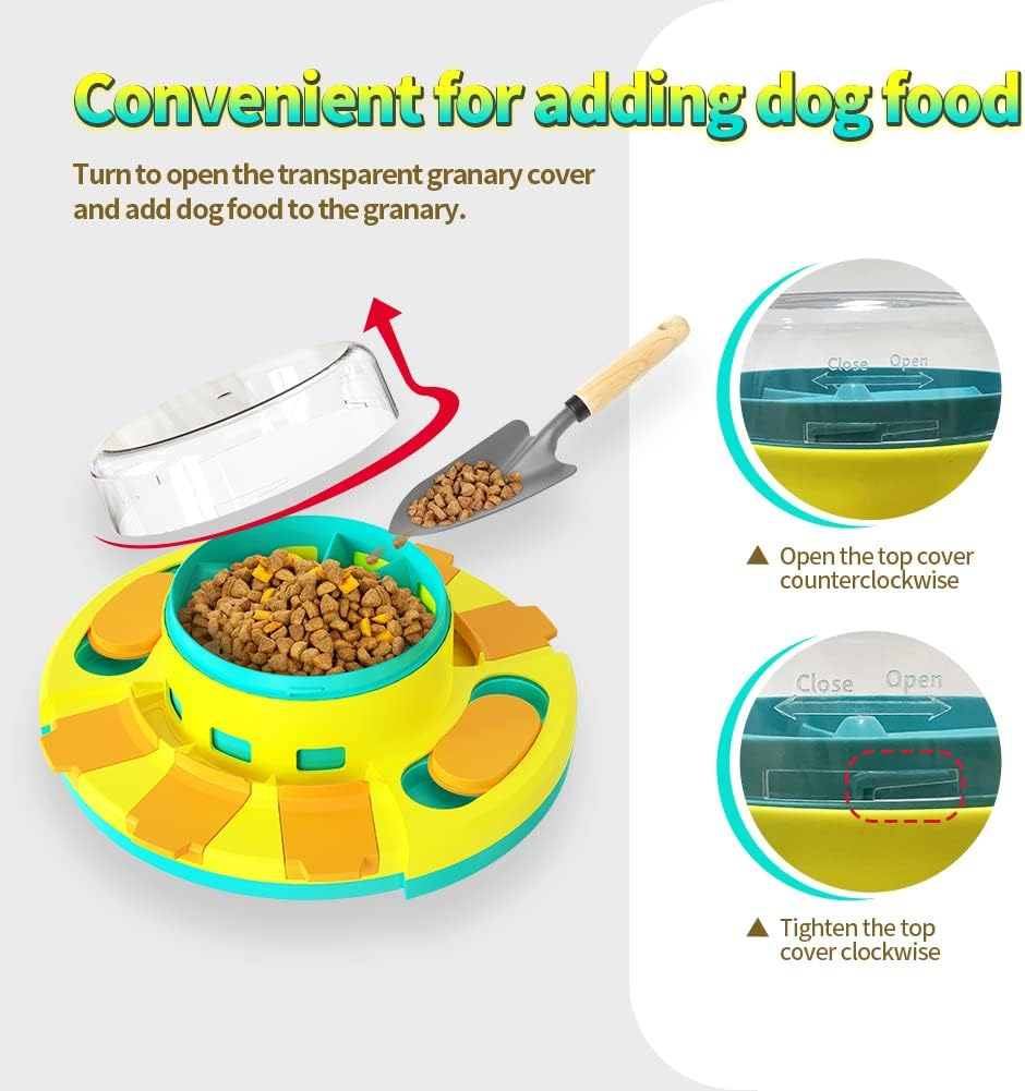 CAROZEN Dog Toy, Dog Toy, Interactive Dog Toy for Dogs, Entertainment, Dog Bowl, Promote Your Dog'S Intelligence image number 2