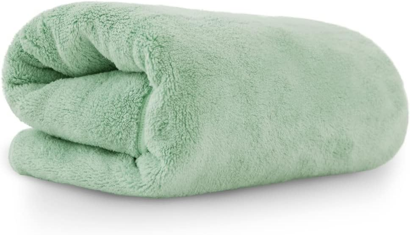 Iris Plaza Face Towel, Hair Drying Towel, Set of 2, Quick Drying, Absorbent, Hair Towel, Smoky Pink