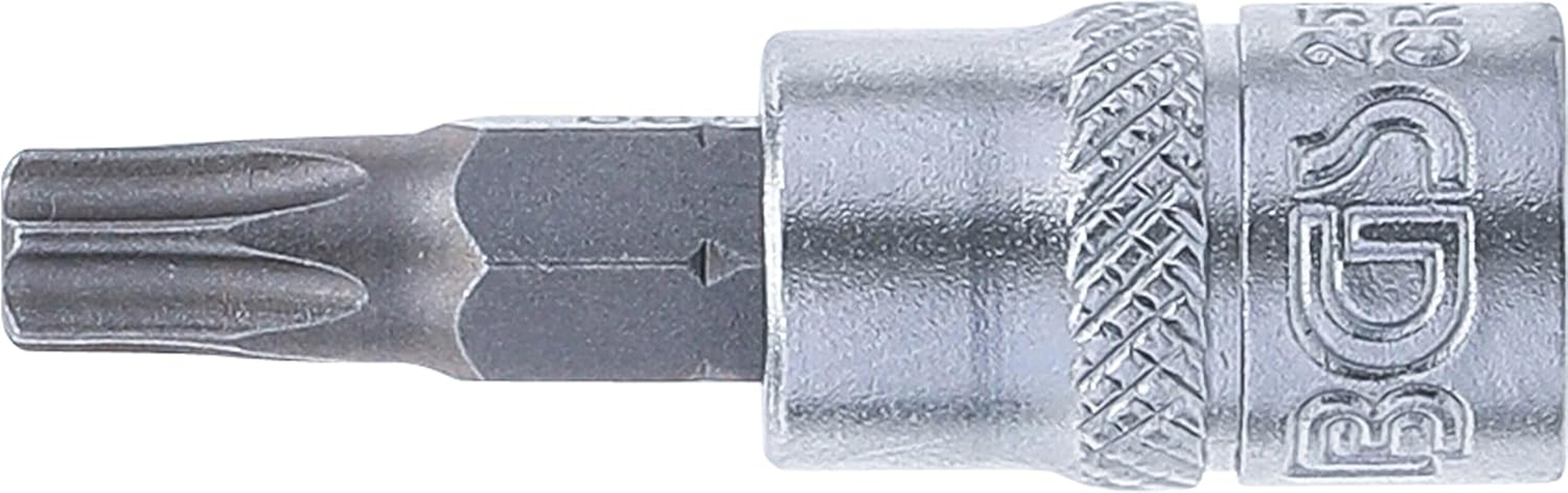 BGS 2595 | Bit Socket | 6.3 Mm (1/4") Drive | T-Star (For Torx) T30
