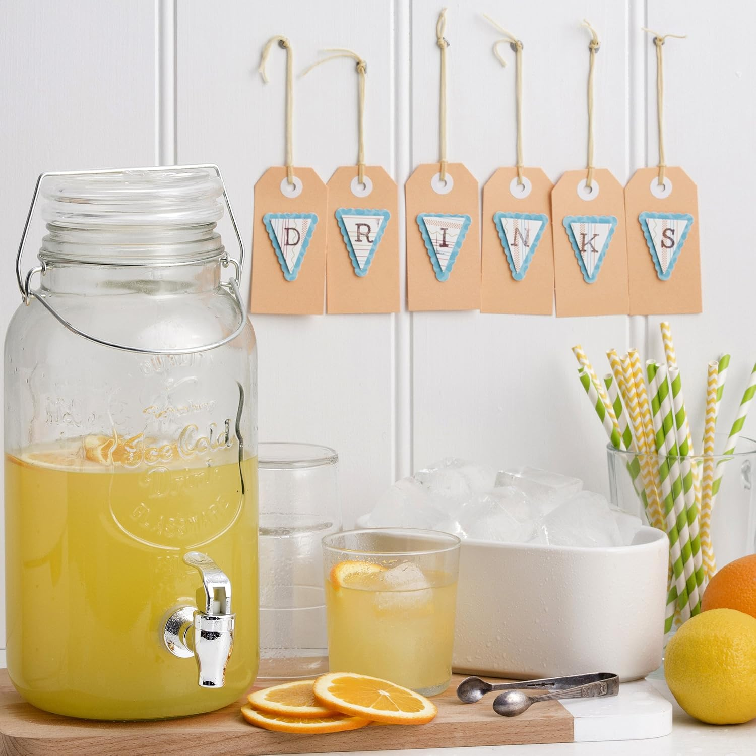 Avery Peach Swing Gift Tags with String, 96 X 48 Mm, 24 Tags (13204) image number 1