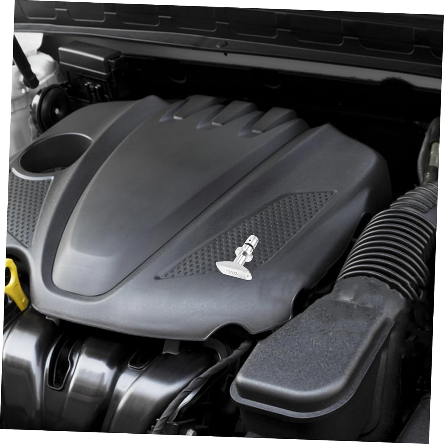 WEKADRIN Metal Car Modification Handle Engine Oil Pull Tool Rubber Ring Handle Accessories image number 5