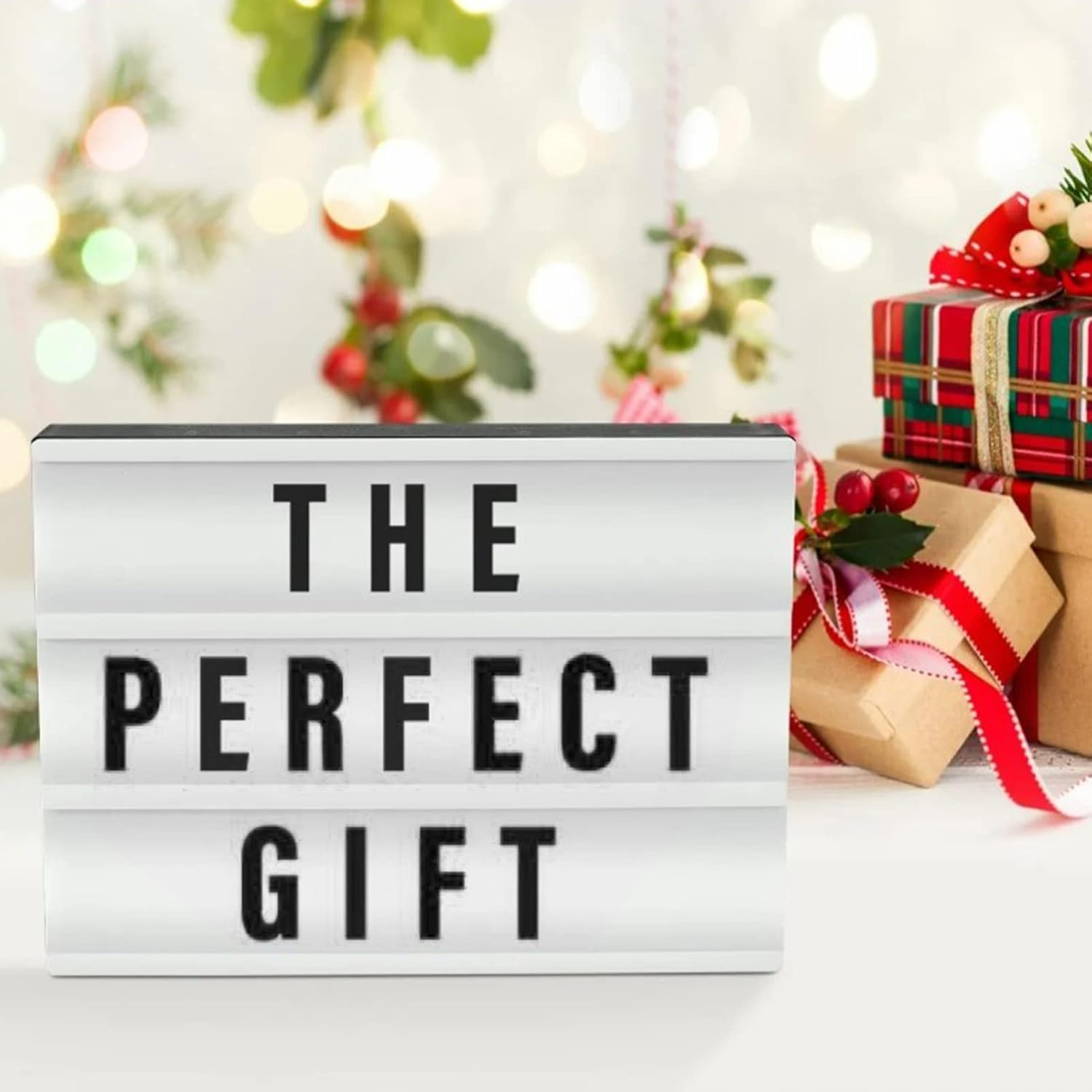 Create Your Own Light up Lettering with Rectangular DIY Acrylic Cinema Theme Luminous Box LED Lighting for Kids Playrooms image number 3