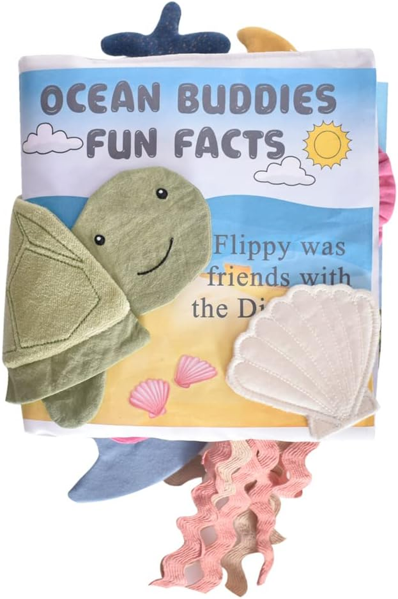 Tikiri 94103 Ocean Activity Soft Fabric Book image number 4