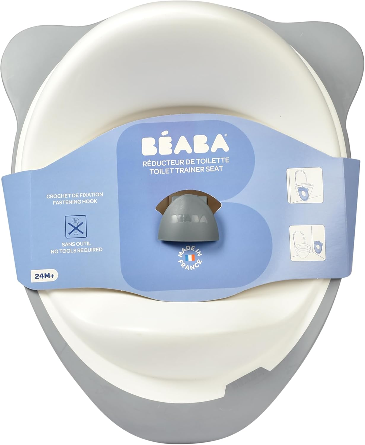 Beaba Toilet Trainer Seat, Light Mist image number 3