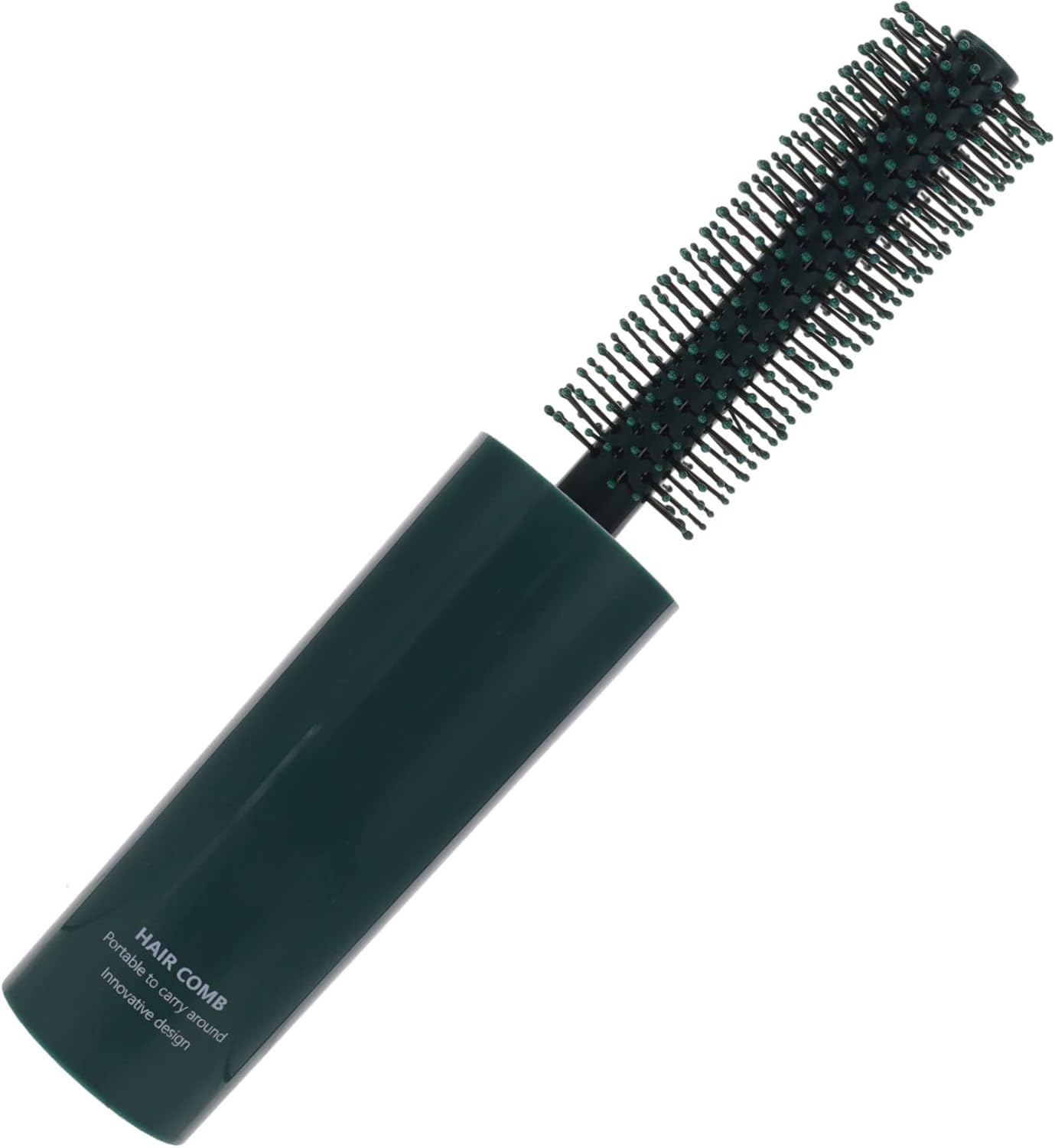 2Pcs Retractable Small Hair Brush for Blow Drying Styling Roller Hairbrush for Women and Curly Hair Compact Travel Hairbrush image number 5