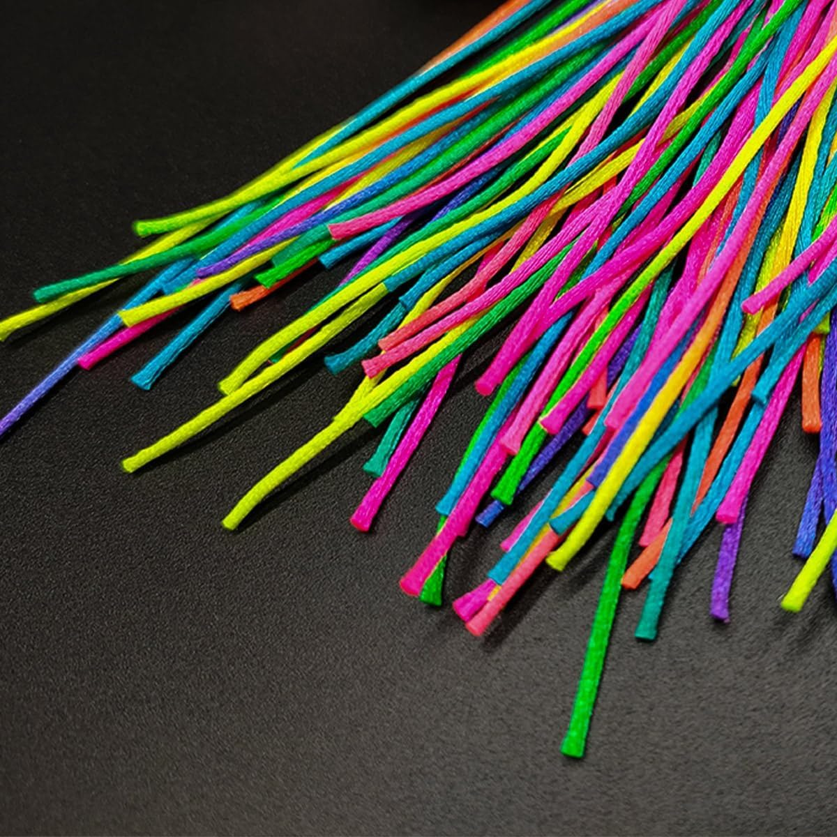 Namvo 40 Pieces Hair Braids Colorful Hair Wraps Rainbow Braided Hair Ties DIY Ponytail Braids Hair Styling Accessories for Women and Girls Fashion Weave Cords image number 1