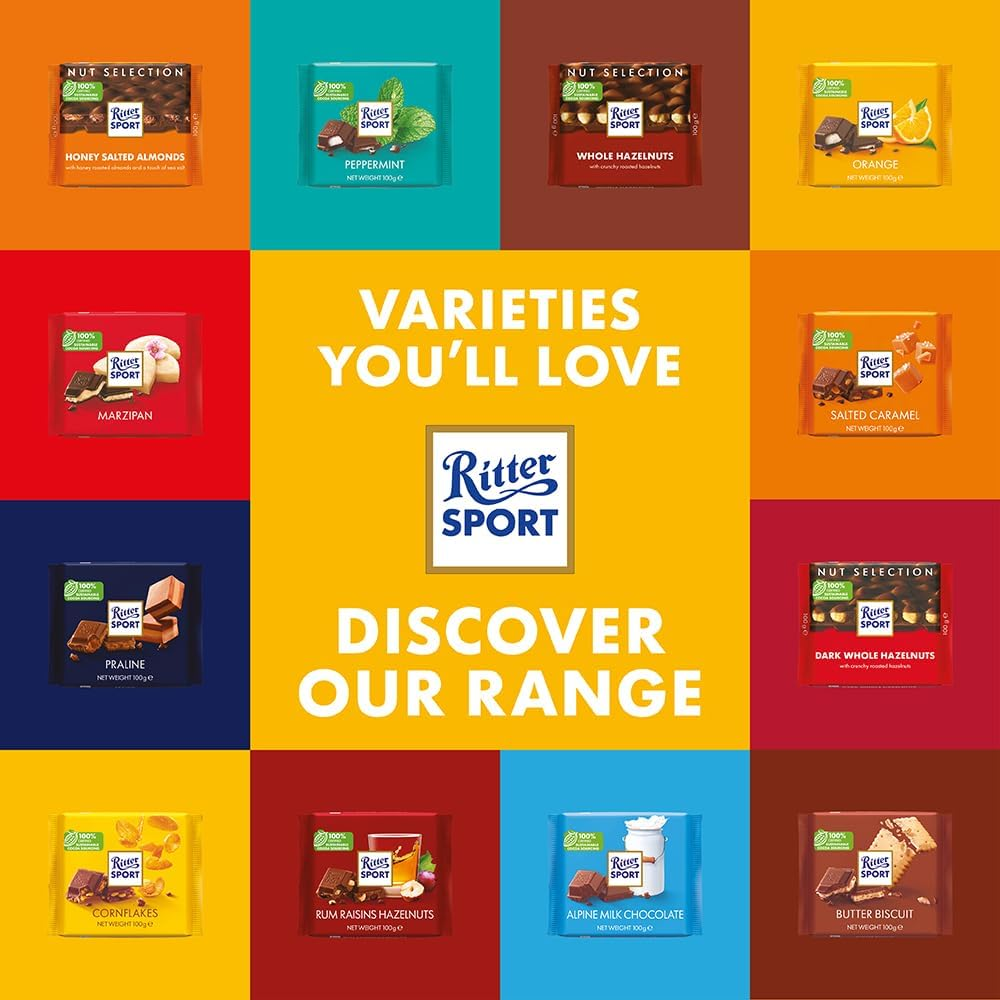 Ritter Sport Butter Biscuit 100 G (Pack of 11) image number 3