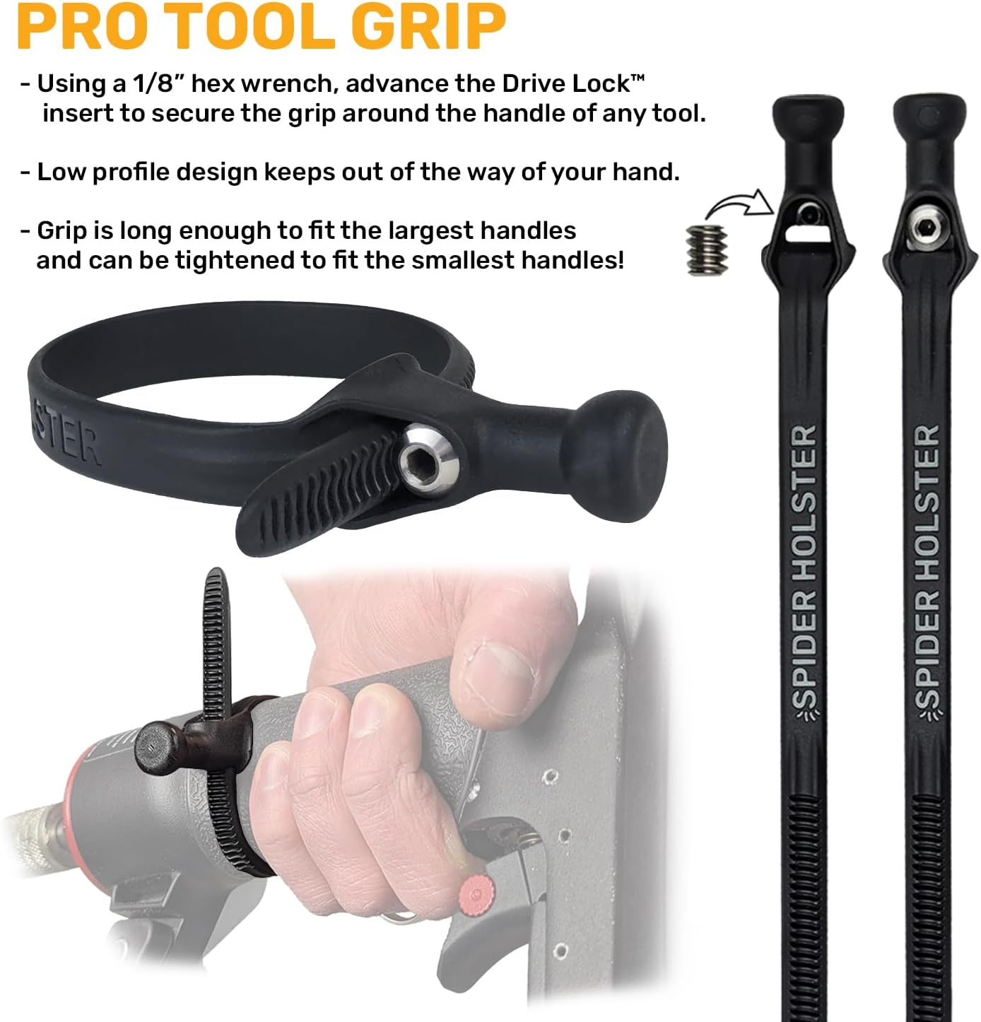 SPIDER Tool Holster Pro Tool Kit - 12 Piece Kit for Storing and Organizing Tools image number 5