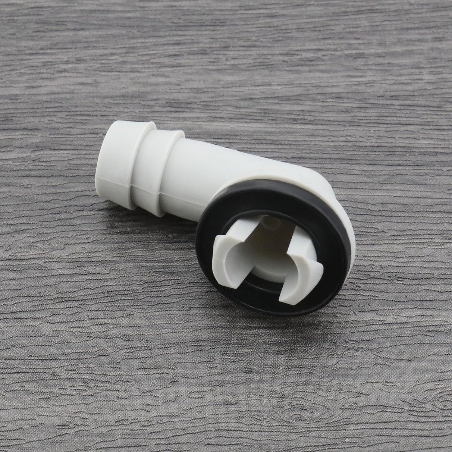 LT Easiyl 4Pcs 15Mm Air Conditioning Water Outlet Nozzle Air Conditioning Drainage Hose Joint Elbow Joint with Rubber Ring Compatible with Midea image number 5