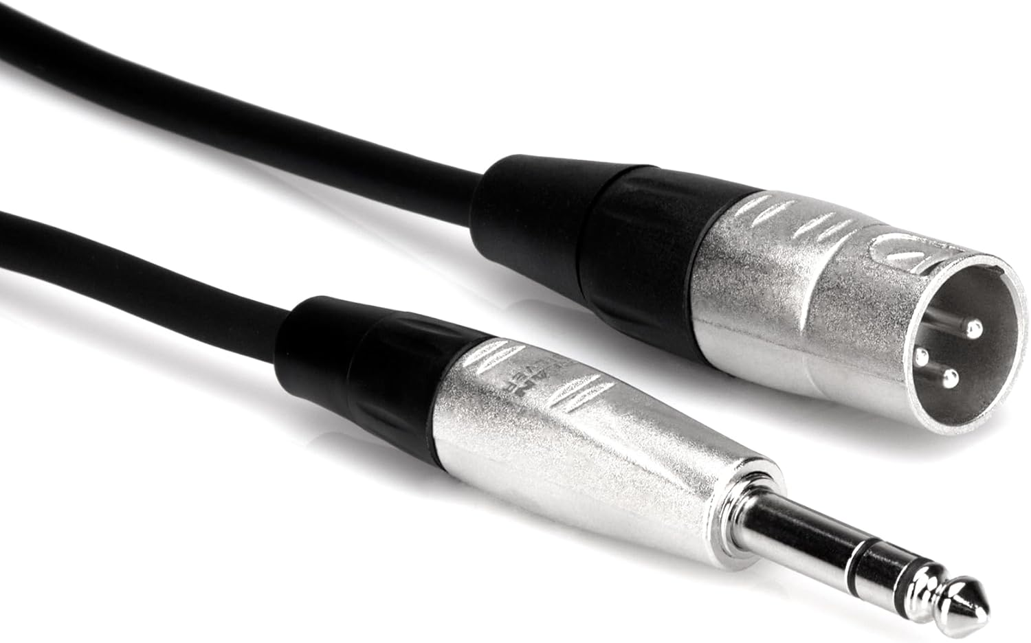 Hosa HSX-001.5 Pro Balanced Interconnect Rean 1/4 Inch TRS to XLR3M, 1.5 Feet - 1 Count (Pack Of 1) image number 4