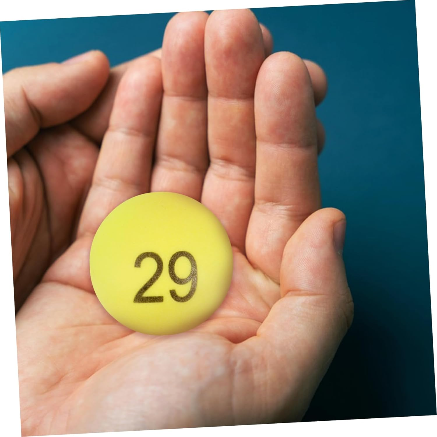 SUPVOX 150Pcs Assorted Color Pong Balls for Game Party Decoration Durable Table Tennis Balls Numbers Fun Easy to Spot for Games image number 3