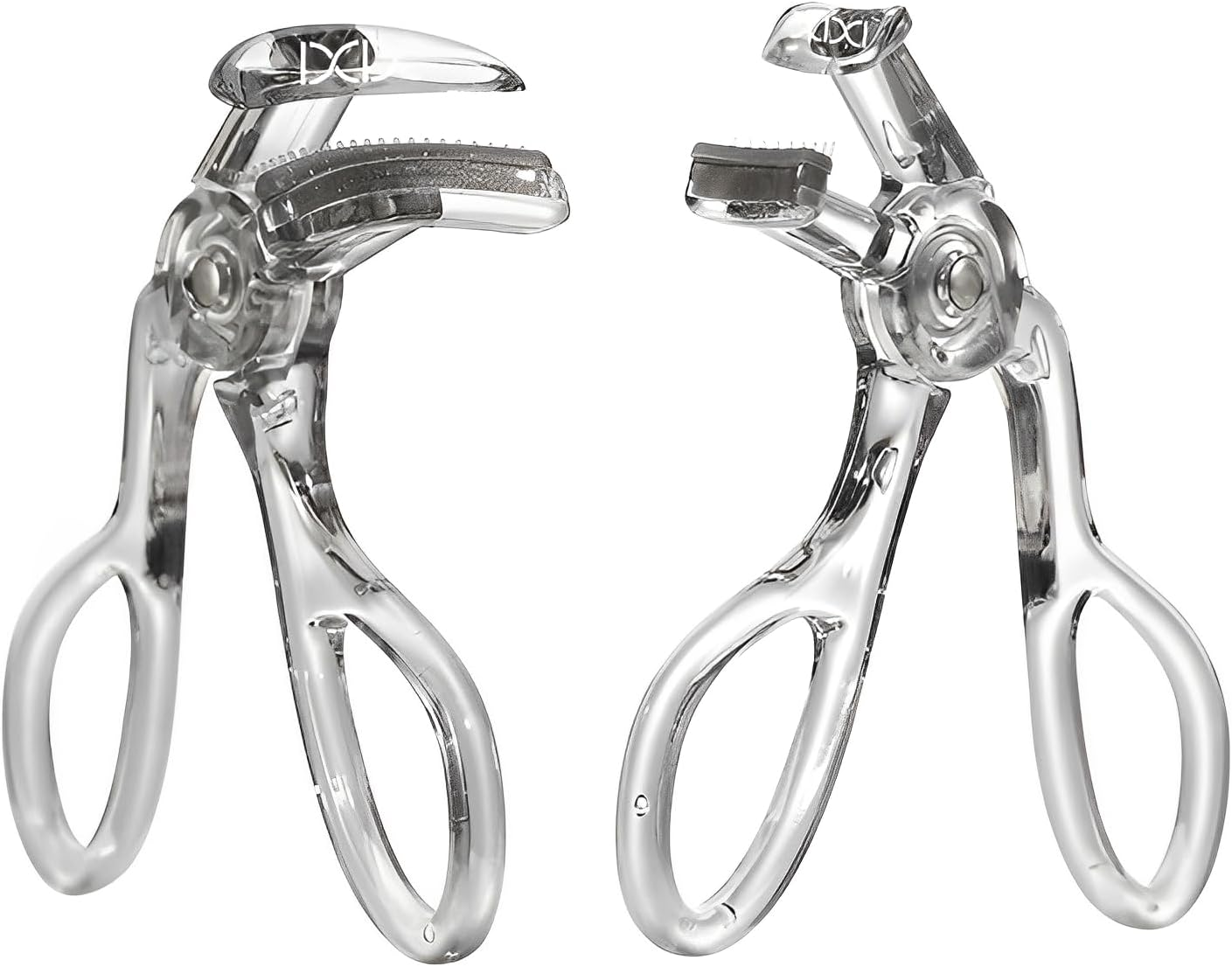 Taoluwin Eyelash Curler Kit, 2 Pack Wide-Angle Lash Curlers with Partial Eyelash Curler, Soft Silicone Pad for Damage-Free Curled Eyelashes, for All Eye Shapes image number 4