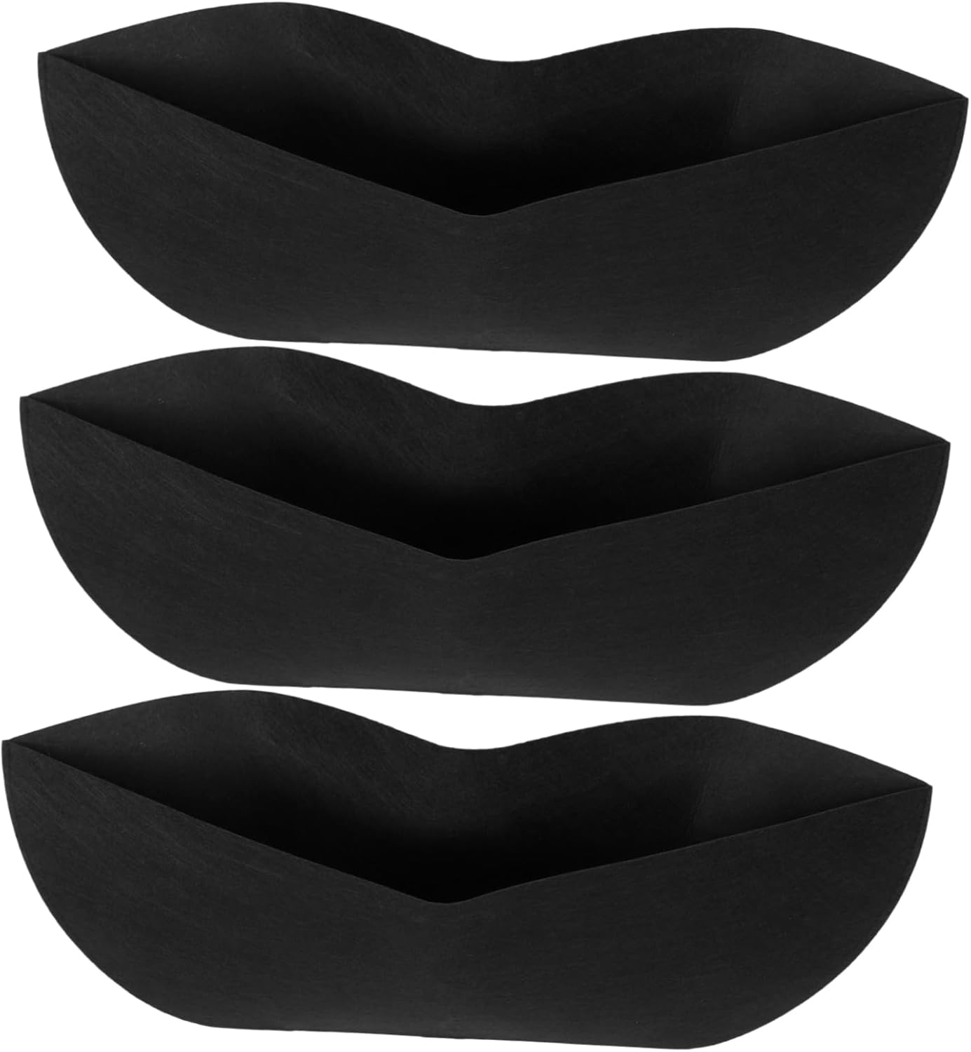 3Pcs Planter Liner Set Felt Liners for Planters Safe Delicate Easy Replacement for Hanging Baskets