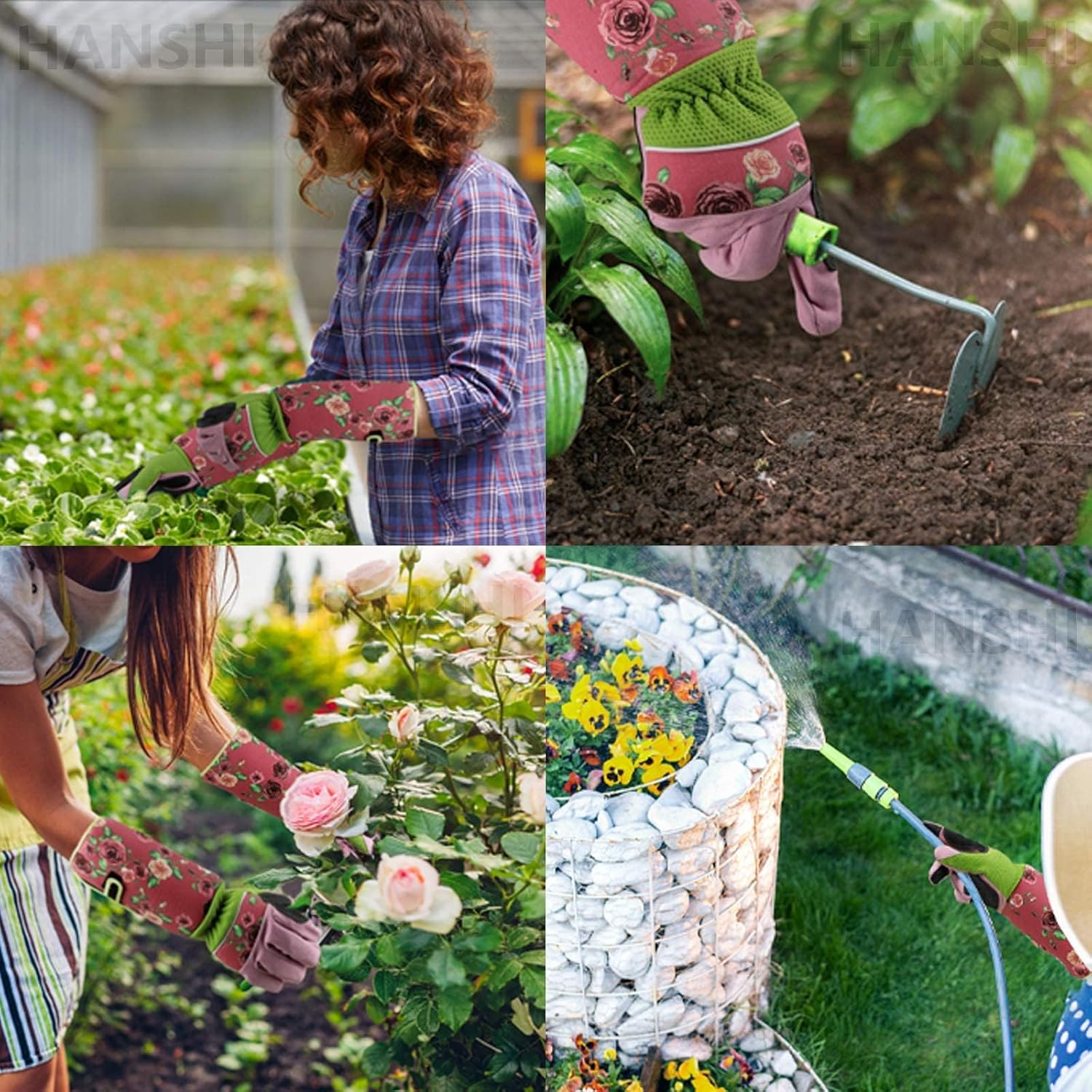 Thorn Proof Gardening Gloves for Women, Breathable Touchscreen Long Forearm Protection, Garden for Rose Pruning & Outdoor Work Gloves image number 1