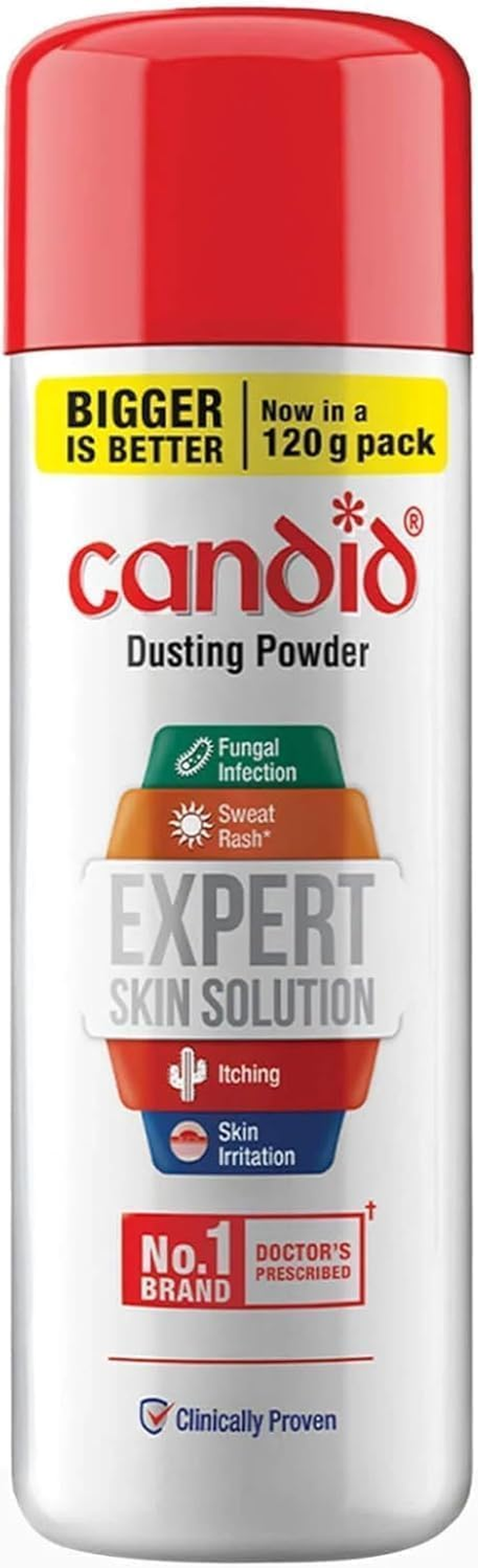 Candid Expert Skin Solution Dusting Powder, 120G X 2 image number 1