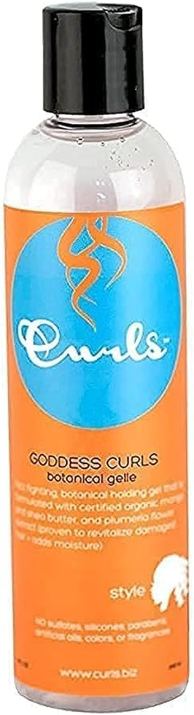 Curls Hair Gel Goddess Glaze Curl Gel, 8 Ounce