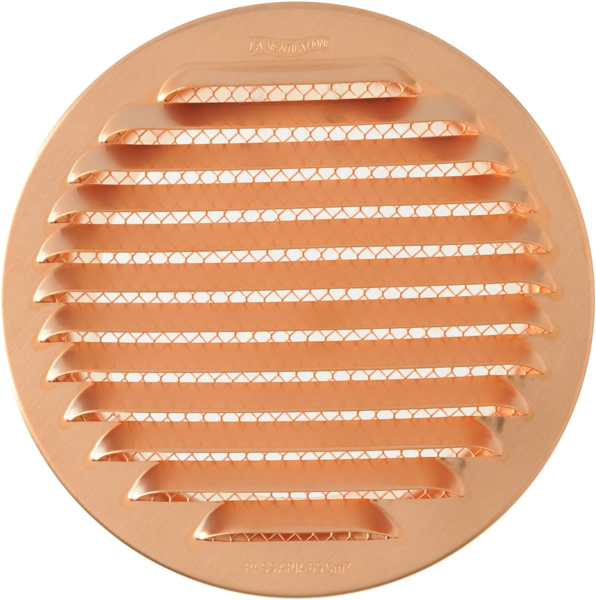 The Gtr125R-Y Ventilation Grill round Recessed, Copper, 150 Mm image number 3