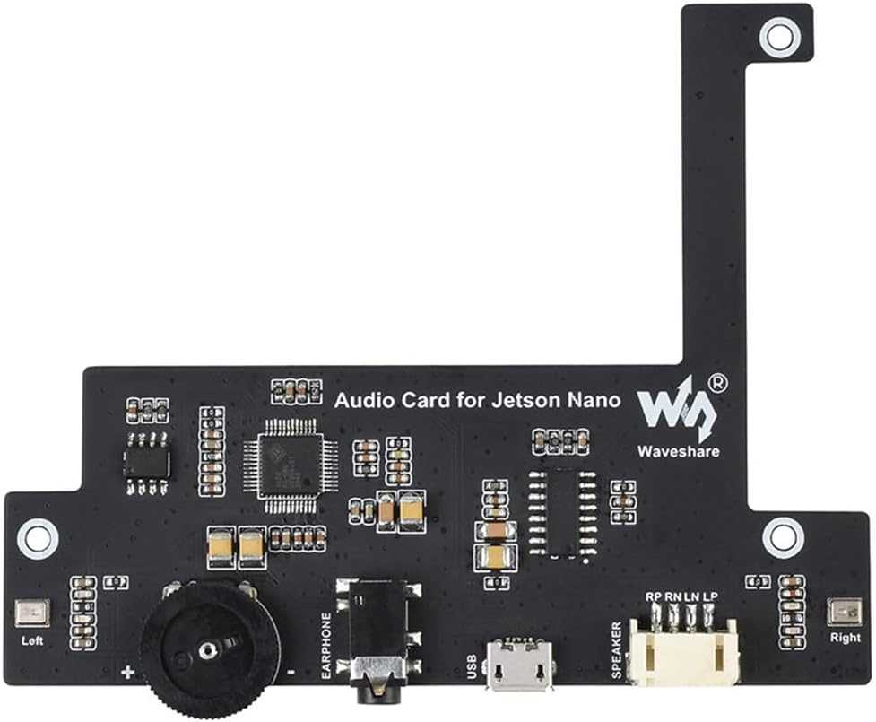 Driver-Free Audio Sound Card HAT Speaker for NVIDIA Jetson Nano Developer Kit Accessory