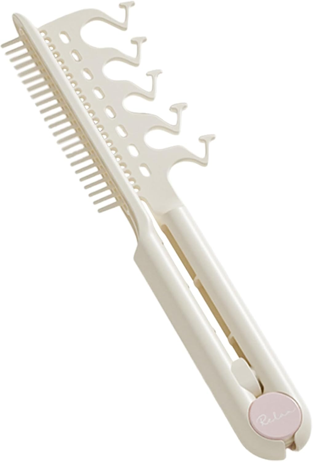 Qkbuza Hair Comb for Straightening | Flat Straightening Comb - Hairdressing Tool Volumizing for Daily Grooming Travel Salon Home Family Girls Women Daughter