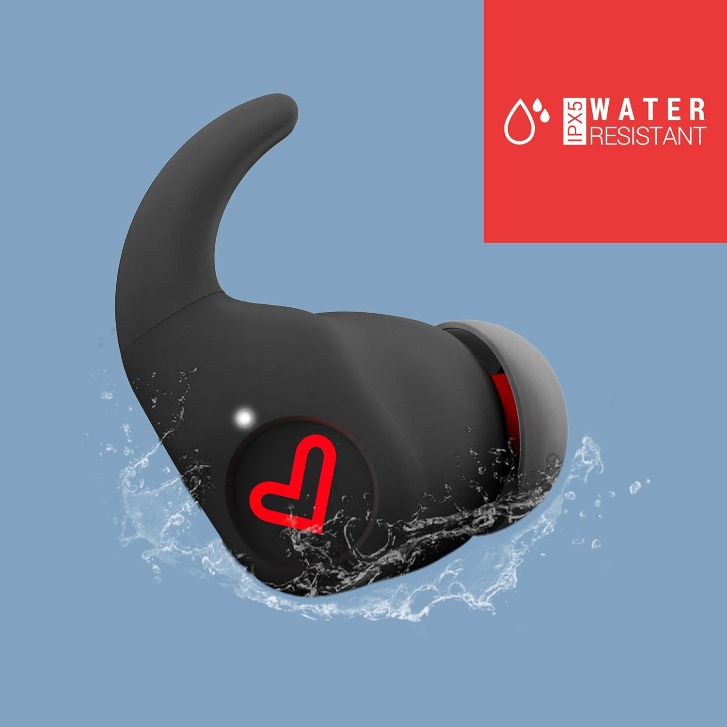 Energy Sistem Freestyle Sports Headphones (Bluetooth&reg; 5.3, True Wireless Stereo, Secure Fit+, IPX5, Esmart Connect App) - Black image number 1