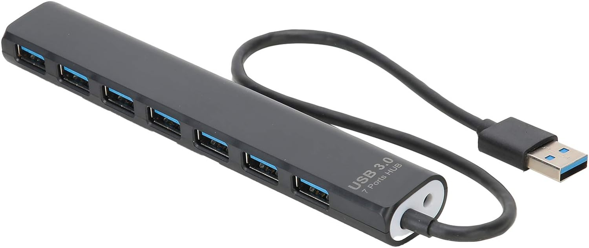 7 in 1 Hub, Black 5GB Plug and Play High Speed Transmission Network Adapter, for Office Home image number 4