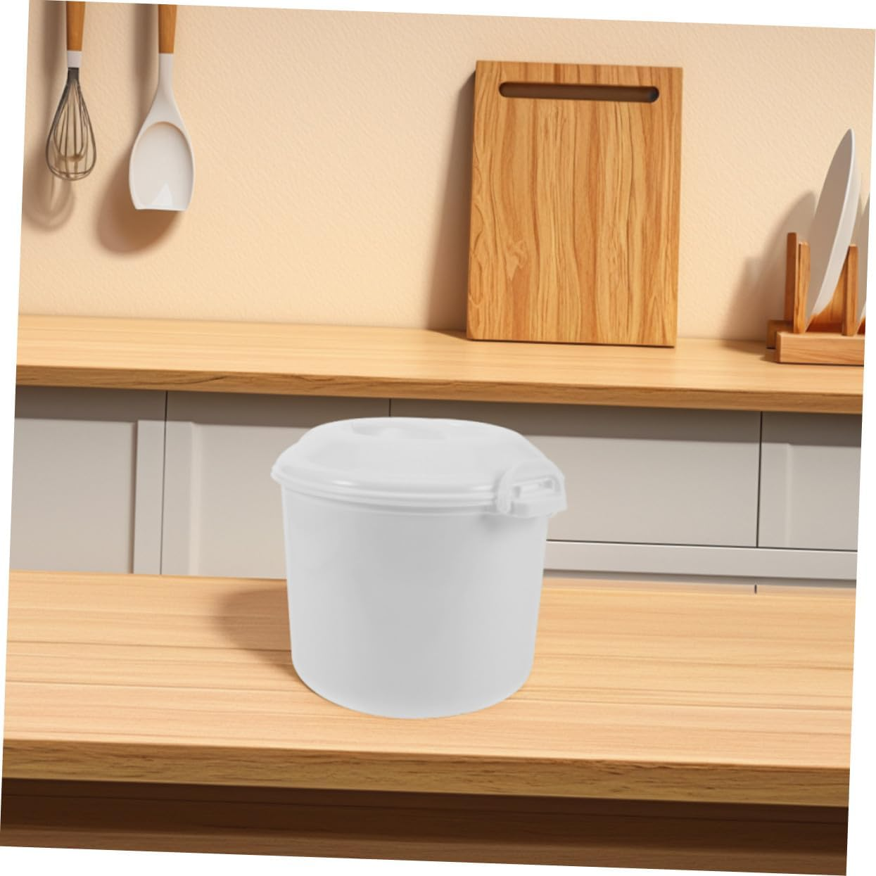 DECHOUS Microwave Rice Cooker with Lid for Rice Pasta Vegetables Portable Multi-Function Steamer and Cooker Detachable Design for Easy Cleaning for Quick Healthy Meals image number 4