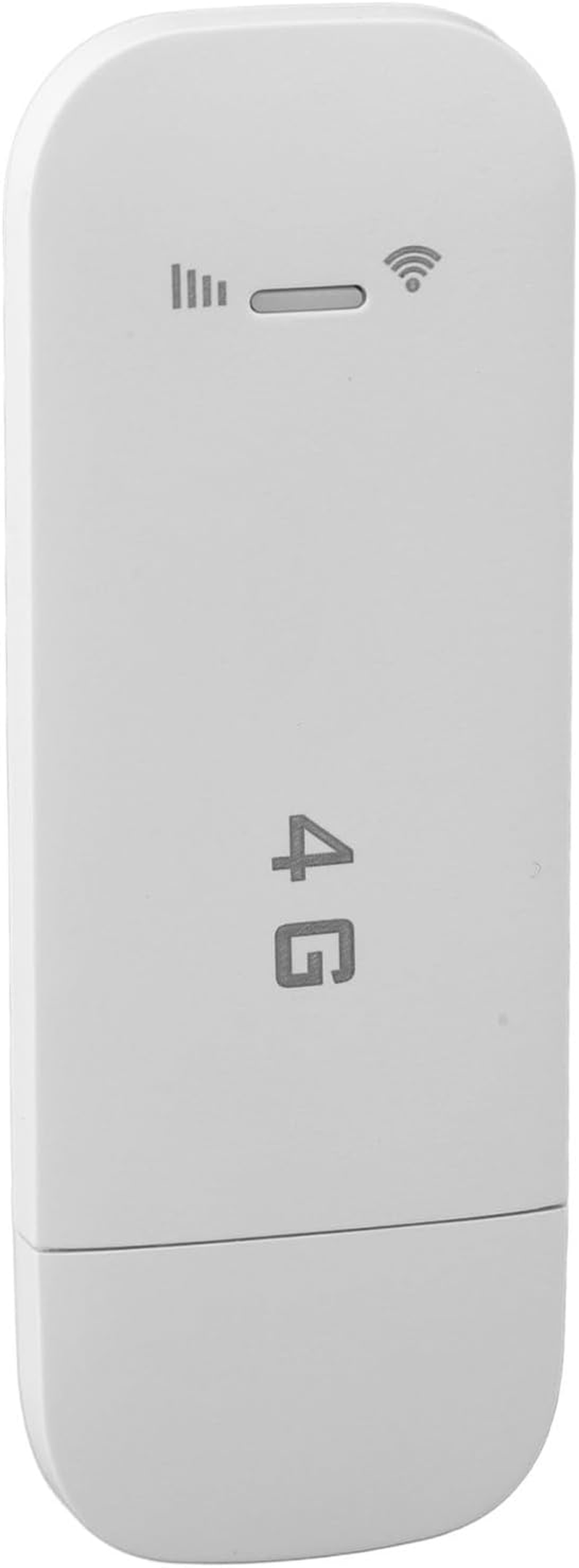 Portable Wifi Router, Plug and Play Support 10 Devices Mobile Wifi Hotspot with SIM Card Slot for Cell Phones (White)