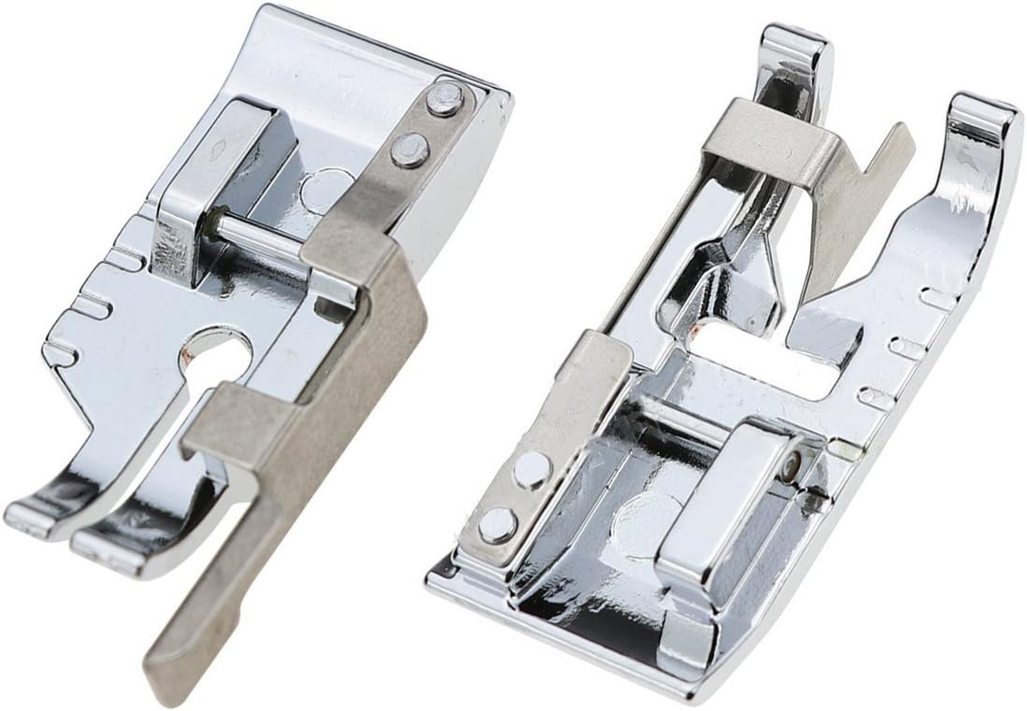 Pack of Stitch in Ditch Foot and 1/4''(Quarter Inch) Quilting Patchwork Sewing Machine Presser Foot with Edge Guide for All Low Shank Snap-On Singer, Brother, Babylock, Euro-Pro, Janome image number 6