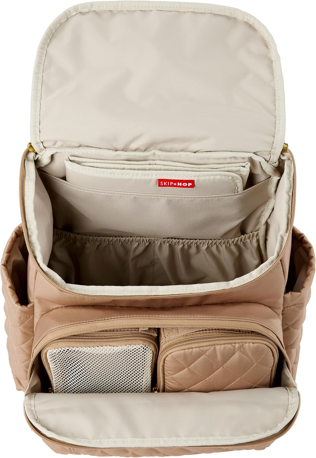 Skip Hop Forma Nappy Backpack, Camel image number 4