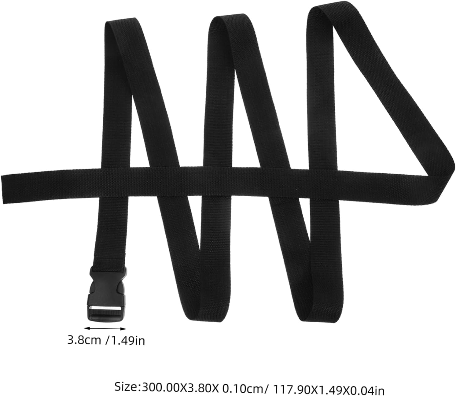 BUGUUYO 4Pcs Adjustable Buckle Utility Straps for Luggage Retractable Ratchet Straps Luggage Connector for Travel and Moving image number 4