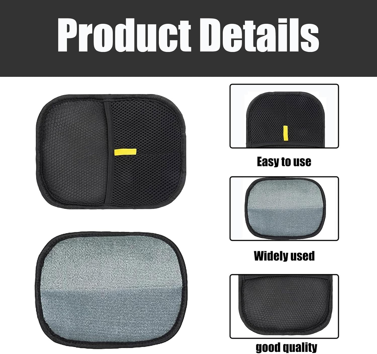 Mniimaluxe Pack of 2 Hair Removal Gloves for Breeding Animals, Pet Hair Remover Glove, Fur Magnetic Glove, Paw Moon, Pet Hair Remover Glove, Cat Hair Remover Glove image number 3