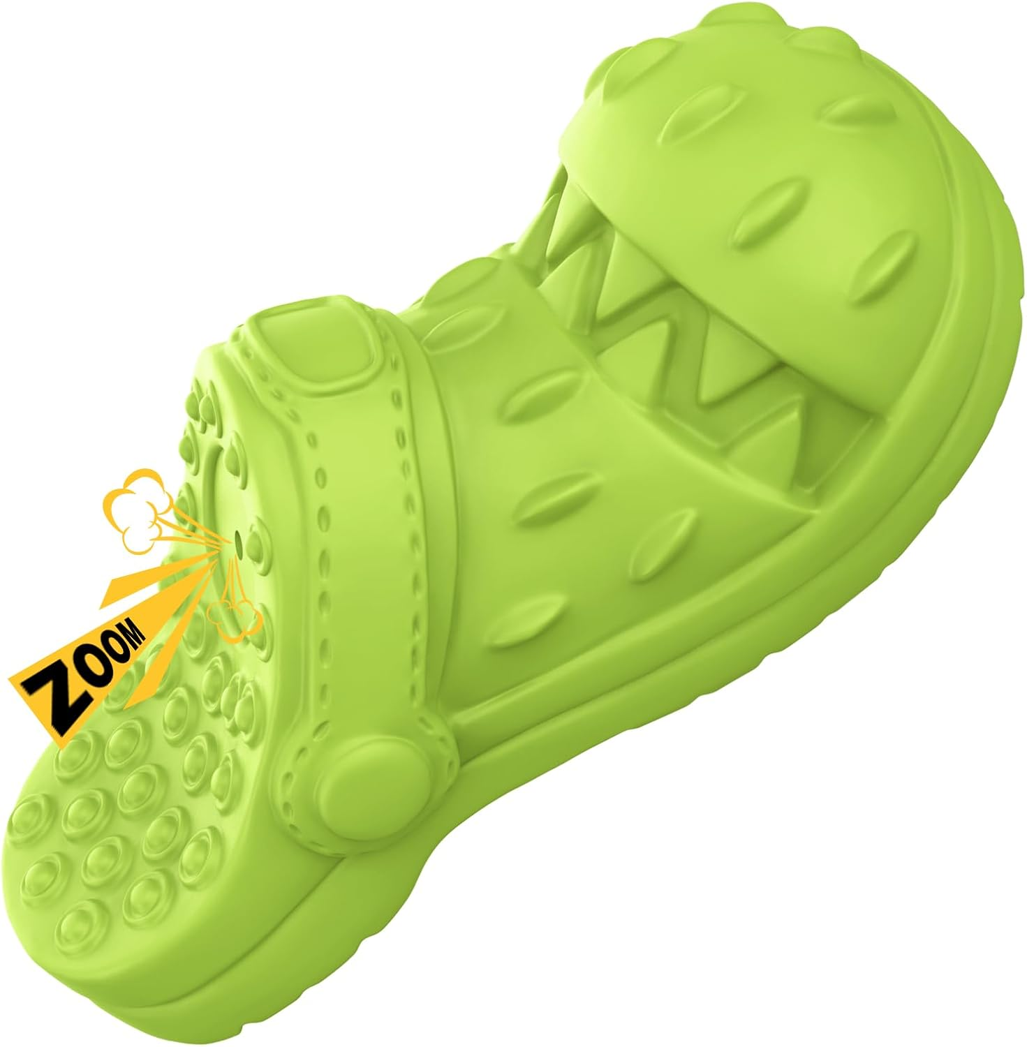 MASBRILL Natural Rubber Dog Chew Toy, Squeaky, Heavy Duty, Super Chewer, Large Dogs image number 5