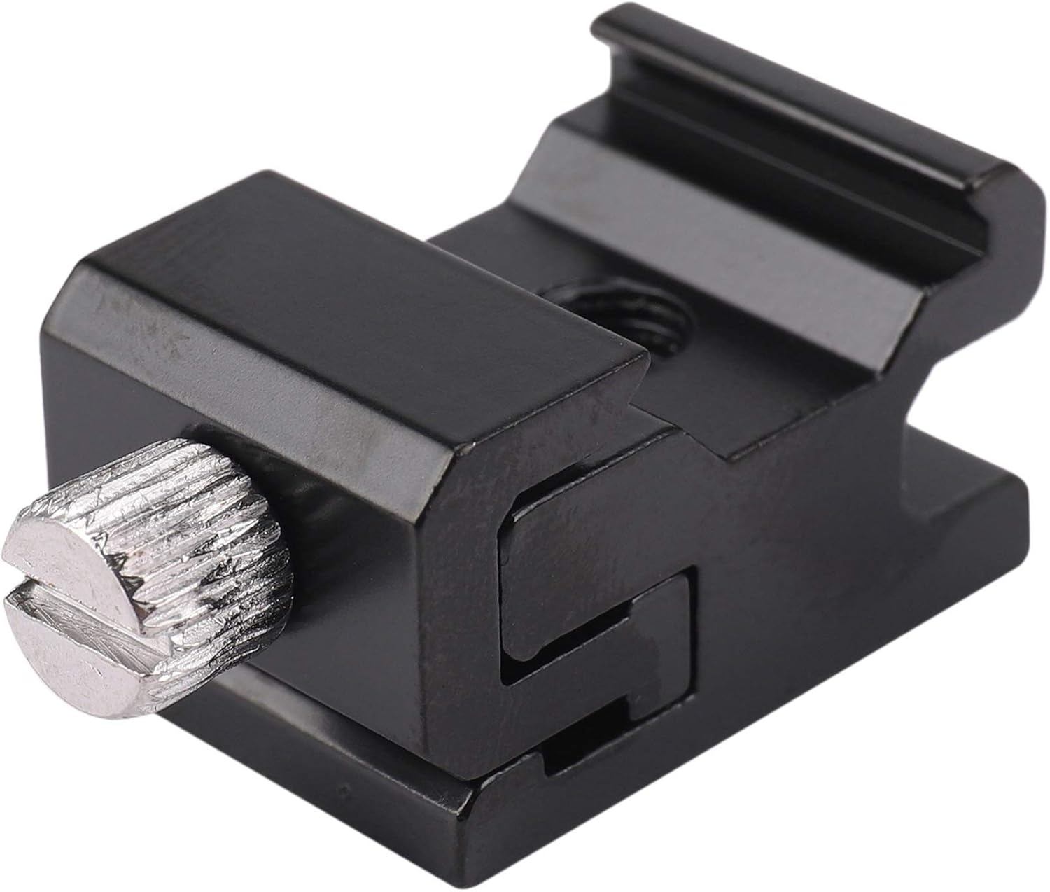 5Pcs Camera Metal Cold Shoe Hot Shoe Flash Bracket Mount Adapter with 1/4 Tripod Screw for Light Stand Tripod