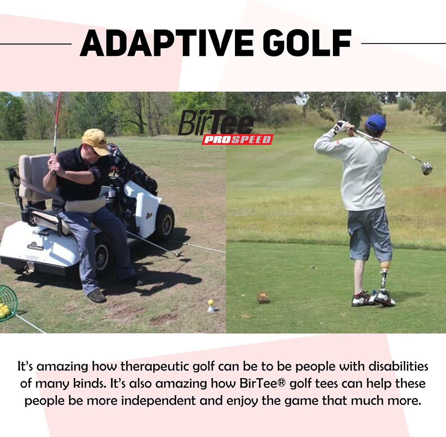 Birtee Golf Tees - PRO Speed plus with Flexibility & Durability - 8 Pack. Indoor Golf Tees/Golf Simulator Tees/Winter Plastic Golf Tees image number 6