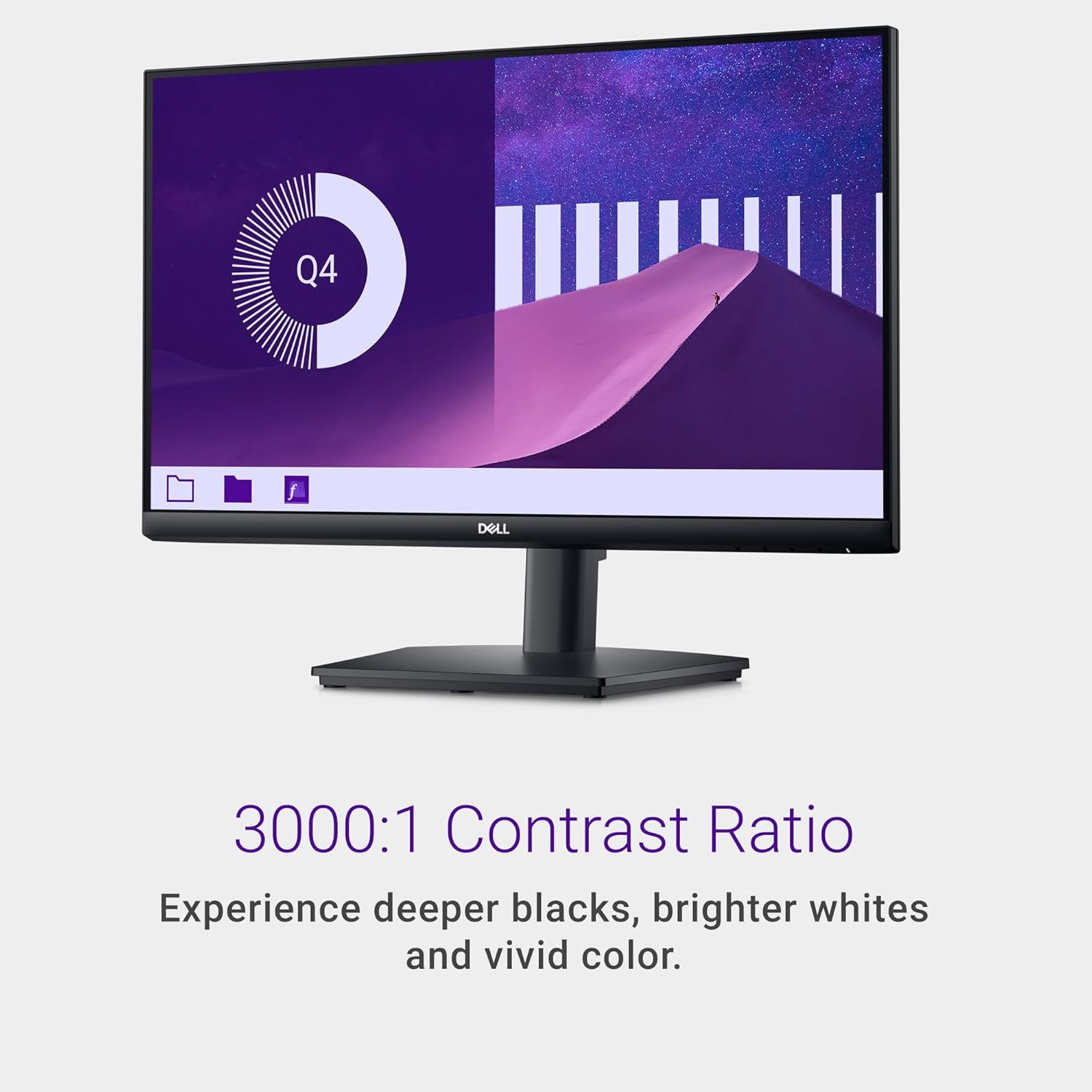 DELL E Series E2425HS Computer Monitor 60,5 Cm (23.8") 1920 X 1080 Pixels Full HD LCD Black image number 1