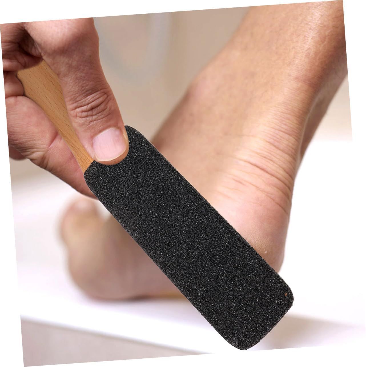 3Pcs Foot File Hard Skin Remover Pumice Foot Scrubber Exfoliator for Dead Skin Pedicure Tools image number 6