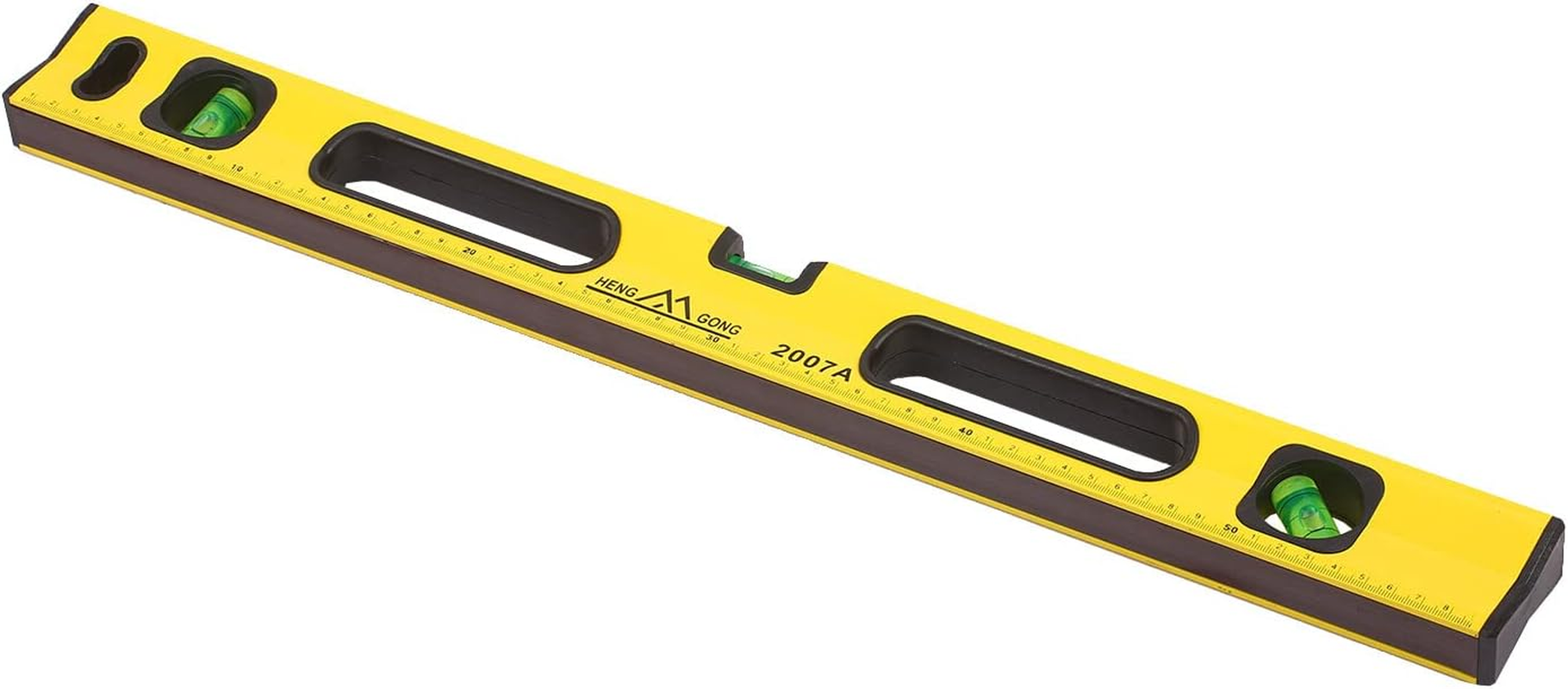60Cm Aluminum Alloy Spirit Level Strong Magnetic Heavy-Duty Level Gauge High-Precision Level Ruler Practical Measuring Tool image number 6