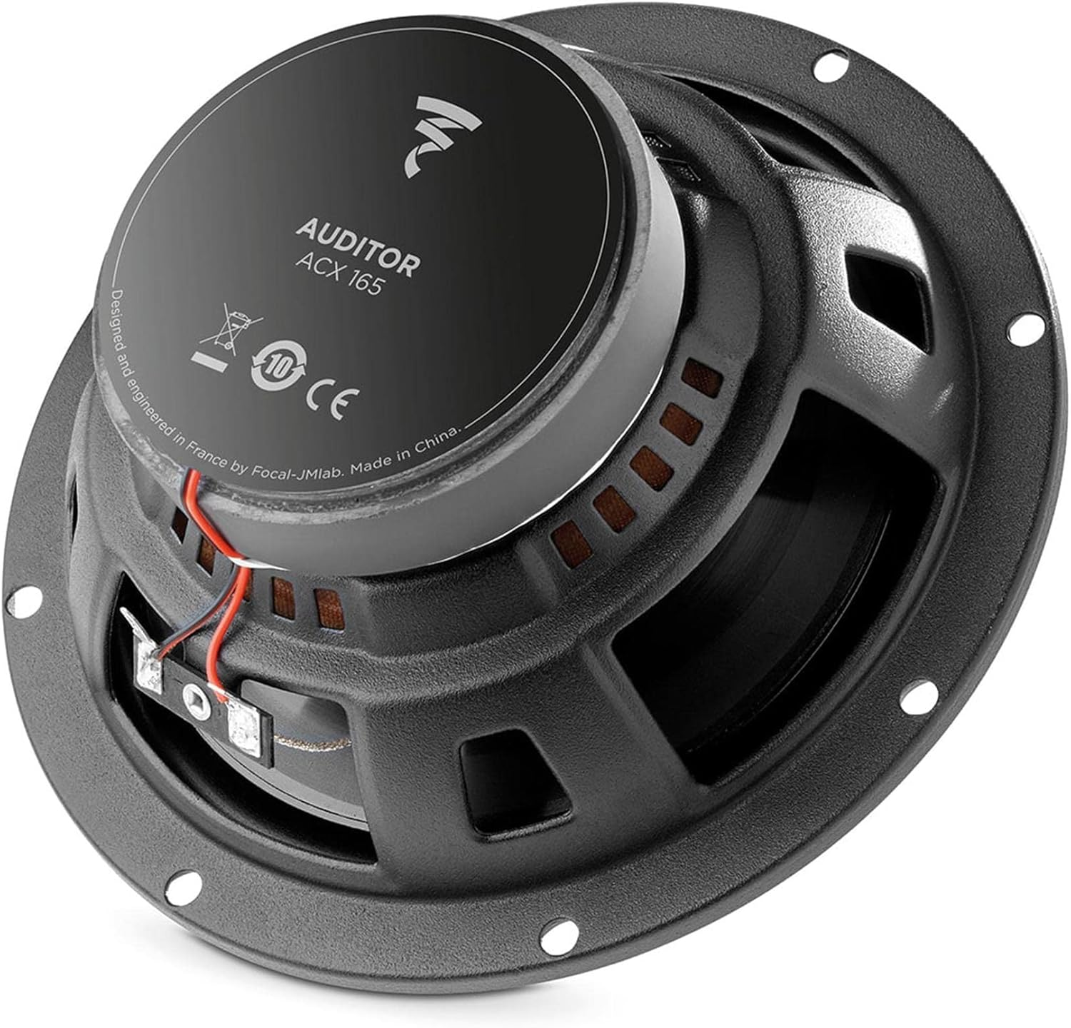 Focal 2 Auditor ACX-165 ACX165 16.5 Cm 165 Mm 6.5 Inch Diameter 2-Way Coaxial Speaker with 60 Watt RMS and 120 Watt Max 4 Ohm 91.5 Db SPL per Pair image number 2