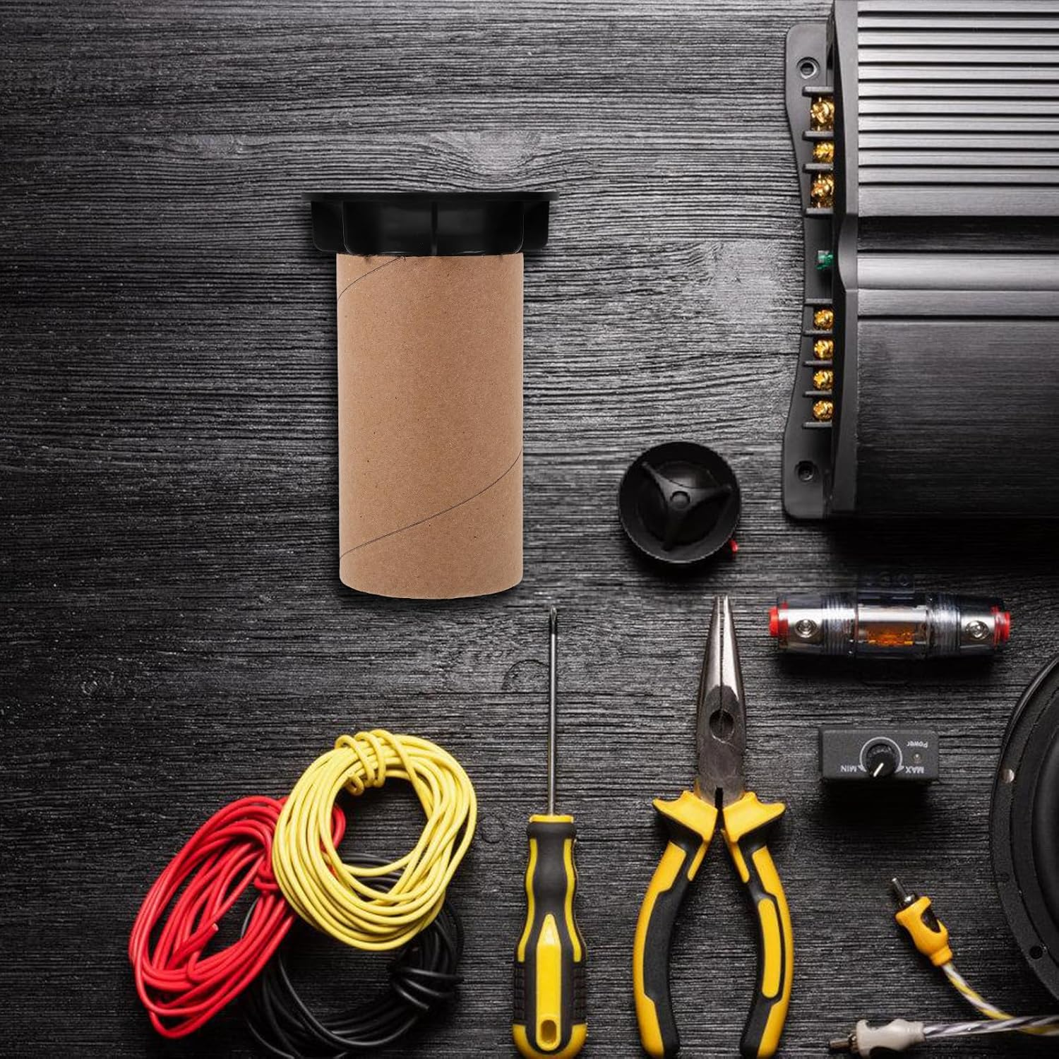 ROMISBABA Speaker Port Tube Outlet Vent Tube Replacement for Home Audio and Car Subwoofer Convenient Voice Outlet image number 4