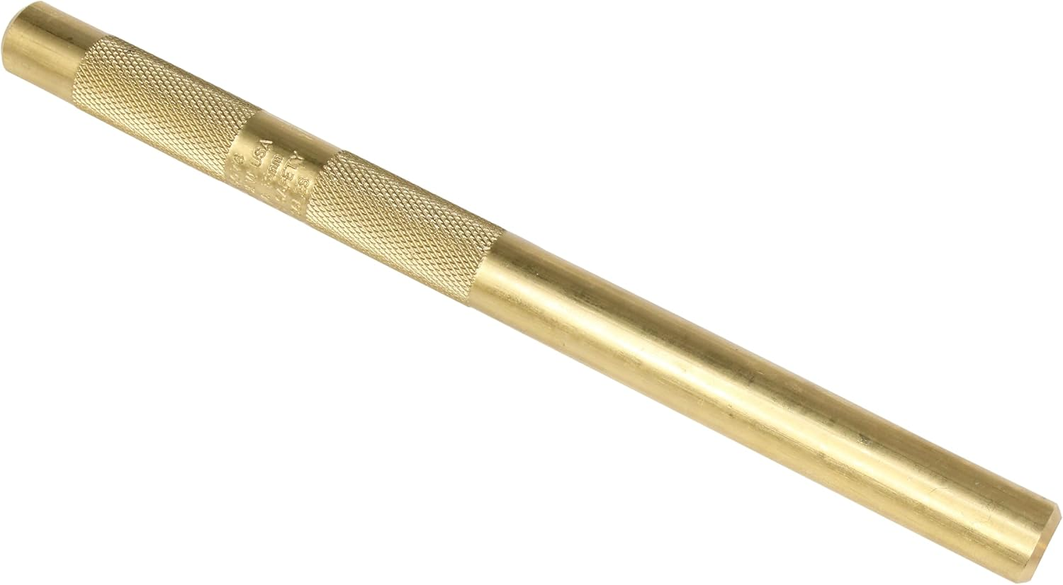 Mayhew Pro 25076 1/2-Inch Knurled Brass Drift Punch