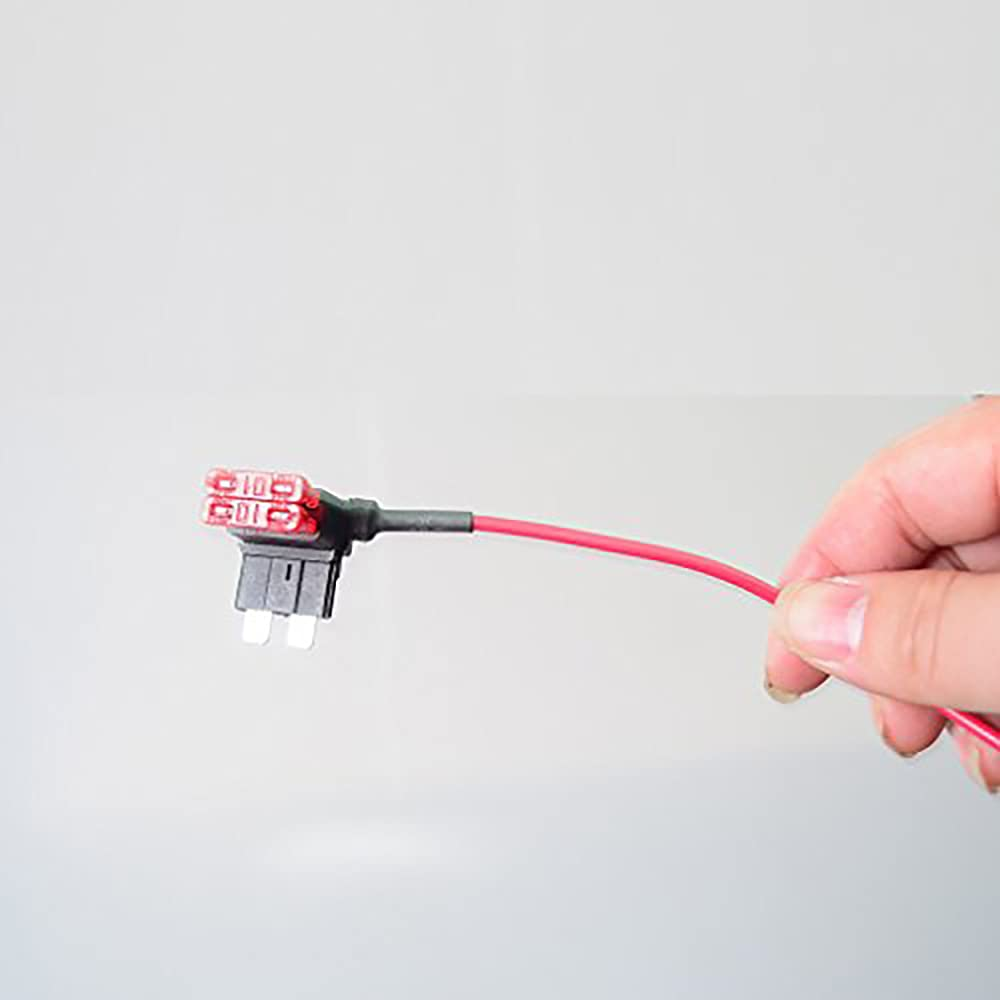 Car Motor ADD Circuit Blade Style Fuse Adapter Cable Add-A-Circuit Fuse Holder APS ATT Low Profile ATM LP FUSETAP TAP with 7 Fuses Set 5, 7.5, 10, 15, 20, 25, 30 AMPS - Mini Size ｡ｭ image number 3